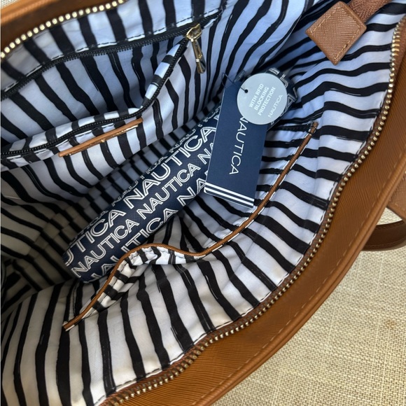 Miztique Tote bag in saddle Color NWT - Picture 6 of 15